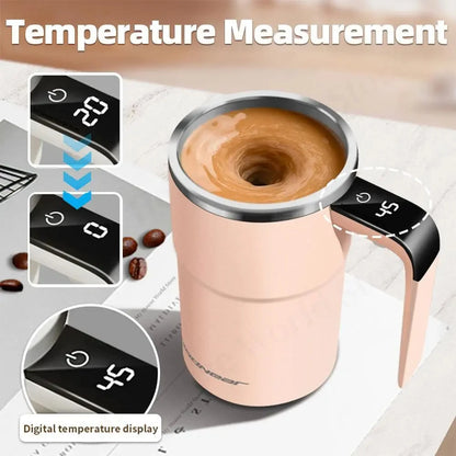 Self-Stirring Mug – Automatic Magnetic Mixer Cup