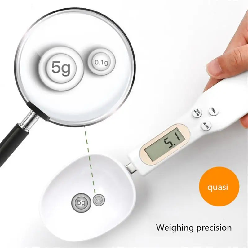 Digital Measuring Spoon Scale – Precise Ingredient Weighing