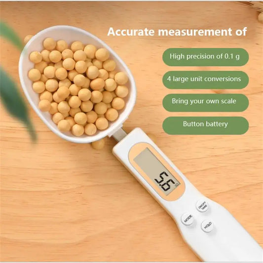 Digital Measuring Spoon Scale – Precise Ingredient Weighing
